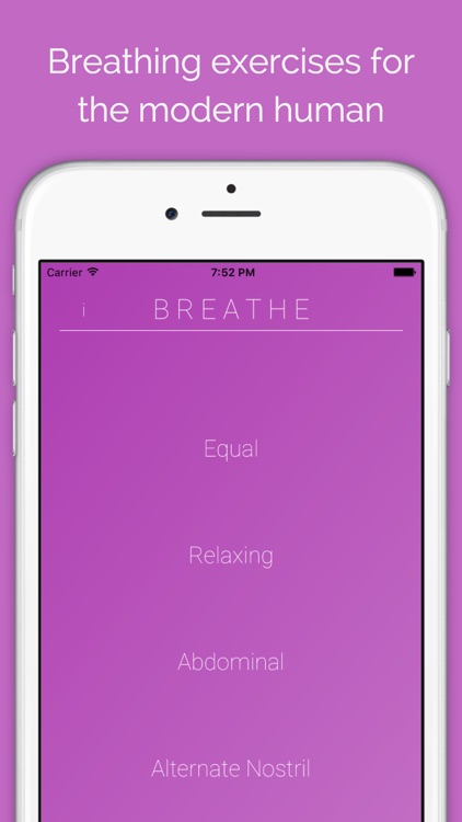 Breathe - Breathing exercises