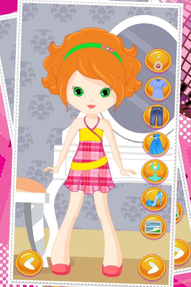 Little Girl Dress Up Dolls - Fashion Makeover Game For Girls screenshot 3