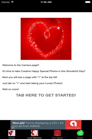 Valentine Day Love Cards Maker screenshot 3