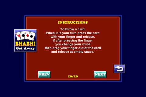 Card Game Bhabhi Get Away screenshot 2