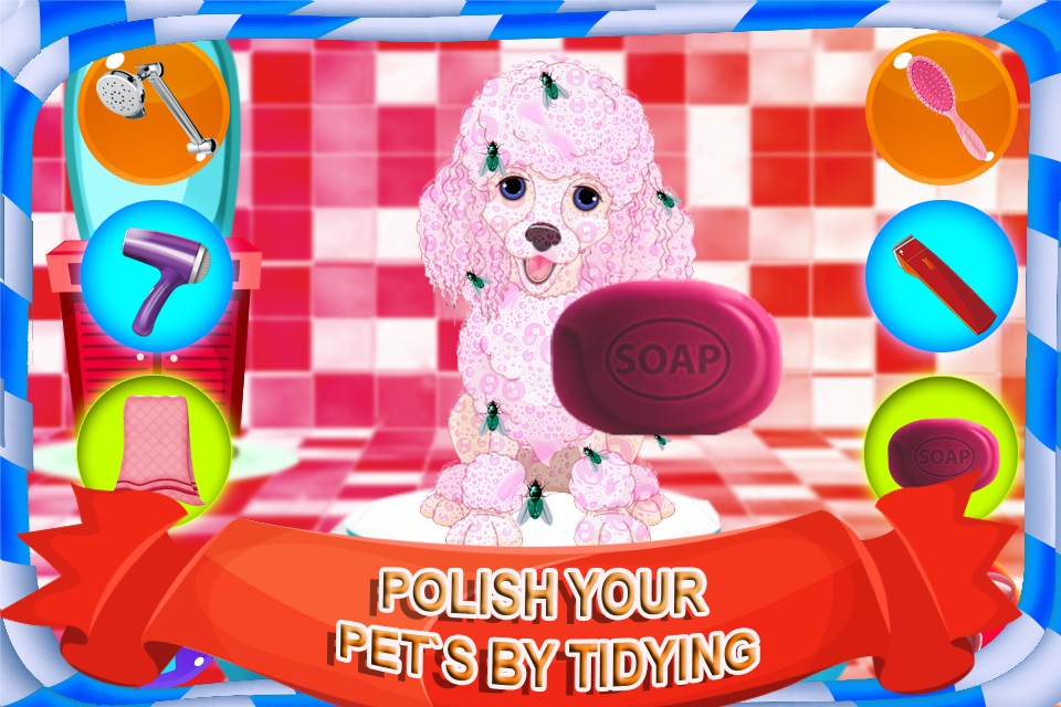 My Pets Wedding Salon Dressup - A virtual furry kitty & fluffy puppy marriage makeover game screenshot 2