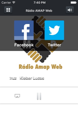 Rádio AMAP Web screenshot 2