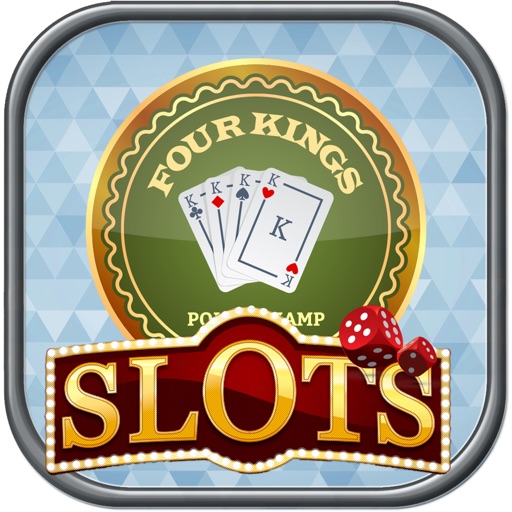 Slots of Four Kings - Free Amazing Royal Casino icon