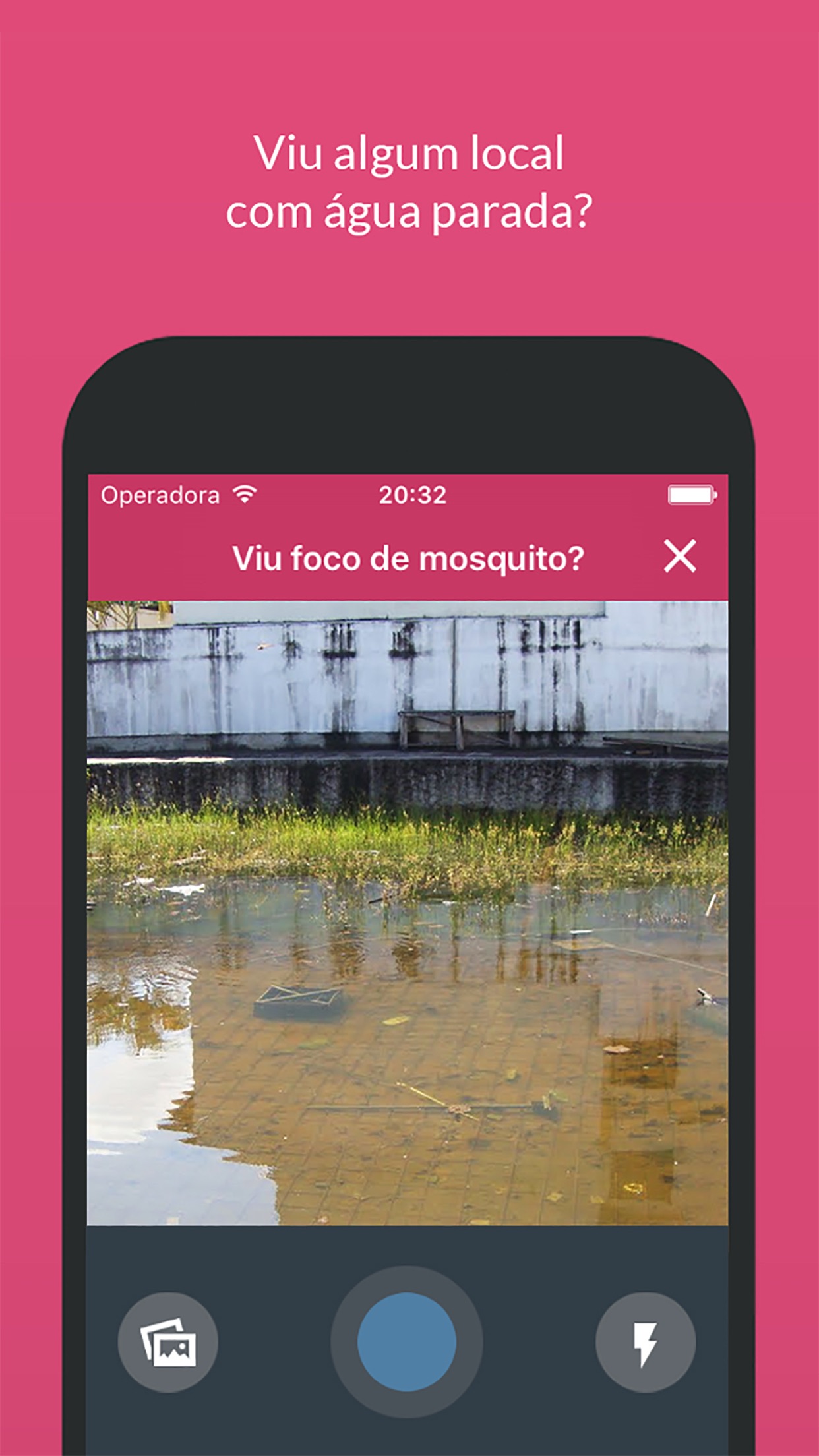 Screenshot do app Sem Dengue