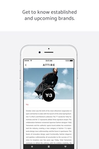 Attire | shop the world’s most influential stores in one place. Menswear & Womenswear. screenshot 4