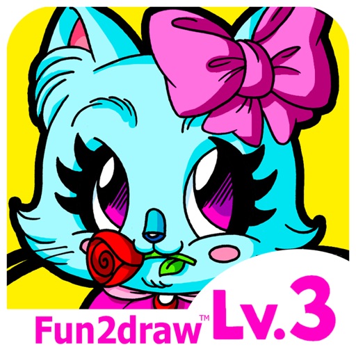 Draw and Color Cats Dogs - How to Draw cute dogs cats - Cartoon Kitty Puppy Fun Pets - Fun2draw™ Dogs and Cats Lv3 iOS App