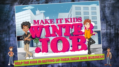 How to cancel & delete Make It Kids Winter Job - Build, design and decorate a coffee shop business and sell snacks as little entrepreneurs from iphone & ipad 1