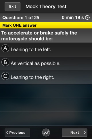 DMV Motorcycle Permit Test screenshot 2