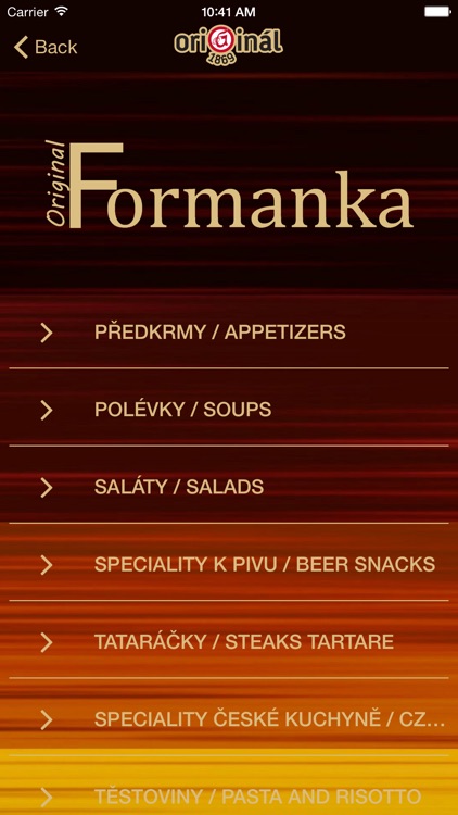 Original Formanka