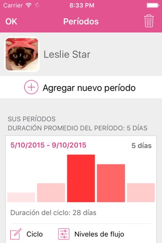 Lady Biz - Period Tracker and Fertility Calendar screenshot 4