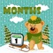 Months of Year Learning For toddlers Using Flashcards and Sounds-A Family Magnetic Calendar