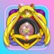 Manga & Anime Sailor Sticker Camera : Pretty Crystal Photo Dress Up For Sailor Moon