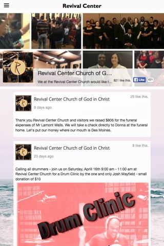 Revival Center Outreach screenshot 2