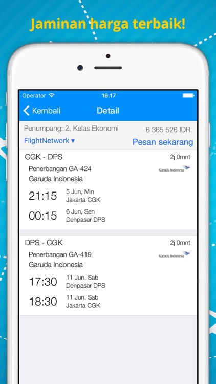 Tiket Pesawat - Cari Penerbangan Murah screenshot-3