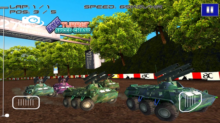 6X6 Turret Speed Chase