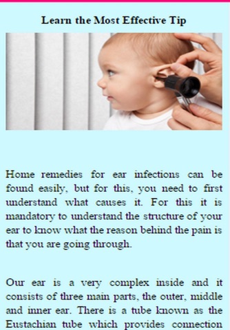 Home Remedies For Ear Infection screenshot 3