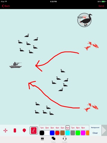 Goose Hunting Diagram Builder Canada Goose Hunting screenshot 2