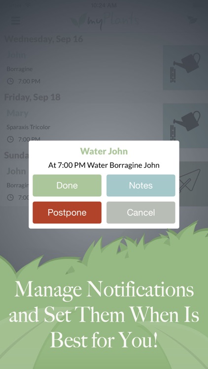 myPlants Premium | Manage tool and reminder for watering and treating your garden screenshot-4