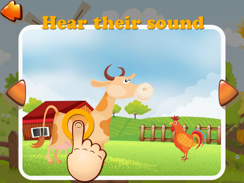 Clique para Instalar o App: "Sunny Farm - Fun Cartoon Farm Animals Game For Toddler With Puzzle Sound Food Free"