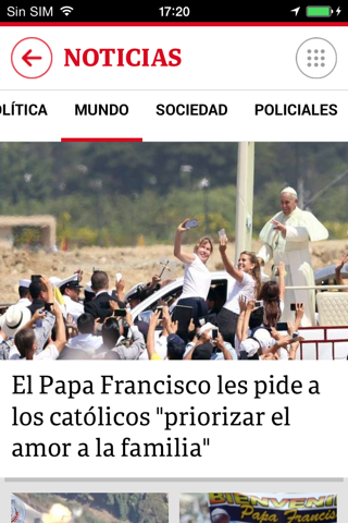 Clarín.com screenshot 2