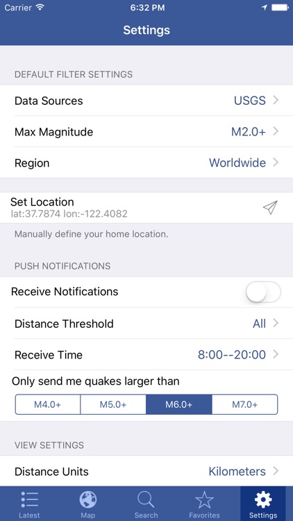Earthquakes - Latest & Alert screenshot-4