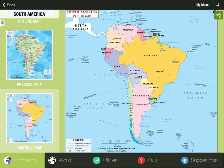 World Atlas and Maps –HD