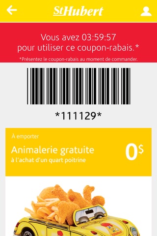 Coupons-rabais St-Hubert screenshot 3