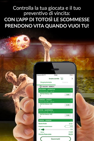 TotoSì Scommesse Sportive screenshot 3