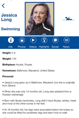 U.S. Paralympics App screenshot 4