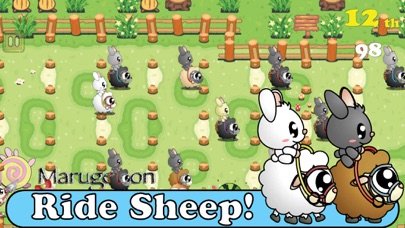 How to cancel & delete Sheepo Race - PPBunny Rider from iphone & ipad 1