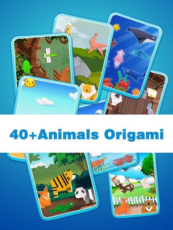 Art Of Origami Kids Educational Games screenshot