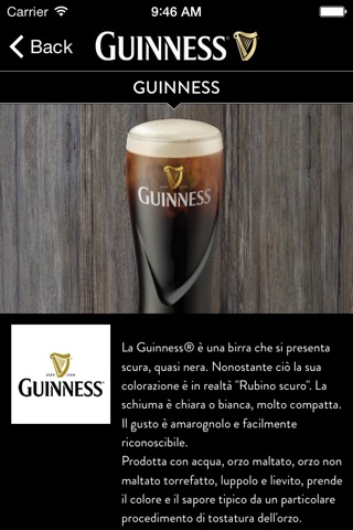 Guinness Italia screenshot 3