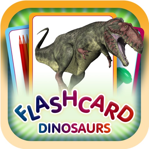 Dinosaurs for Kids - Learn My First Words with Child Development Flashcards Icon