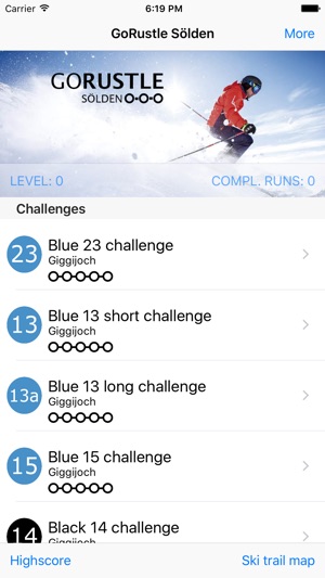 GoRustle Sölden - A ski racing challenge app for everyone(圖1)-速報App