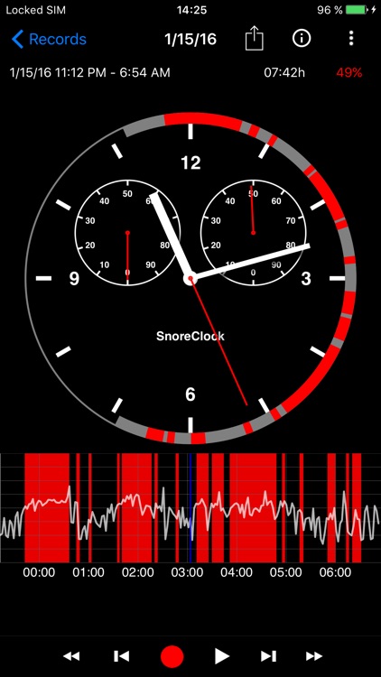 SnoreClock - Do you snore?
