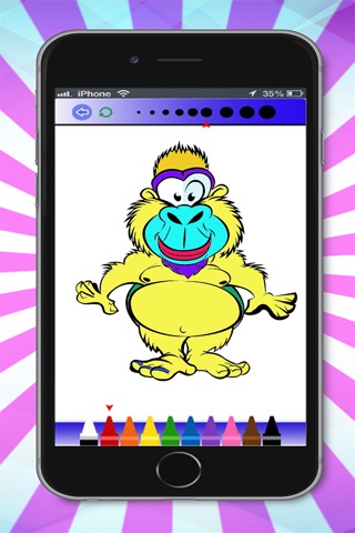 funny coloring book - free animals drawing pages screenshot 4