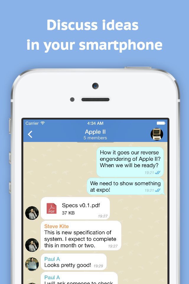 Flex Messenger screenshot 2