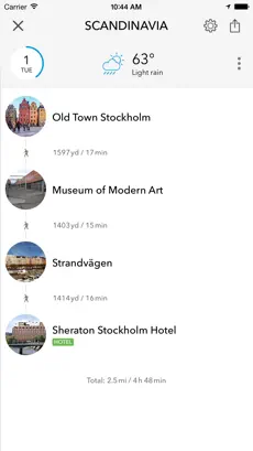 Capture 4 Planificador de viajes por Escandinavia, guía de viaje y mapa offline - Oslo, Estocolmo, Helsinki, Copenhague, Reikiavik... iphone