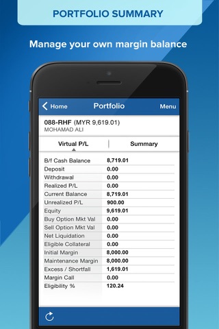 RHB Futures screenshot 2