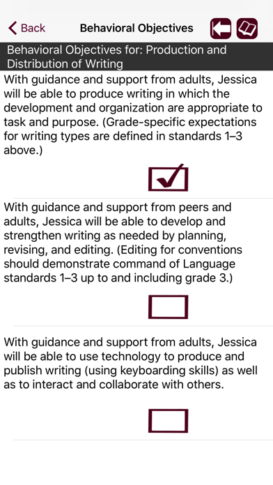 How to cancel & delete IEP Goals & Objectives w Common Core Standards II from iphone & ipad 3