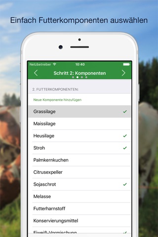 FeedSync - Futterberechnung für Ihr Rind screenshot 3