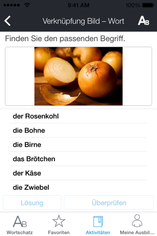 Rosetta Stone German Vocabulary screenshot 2