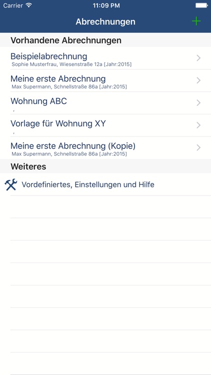Nebenkosten App