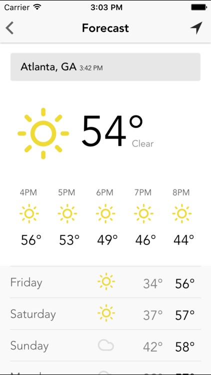 ATL wx: Atlanta Weather Forecast, Radar, Traffic screenshot-3