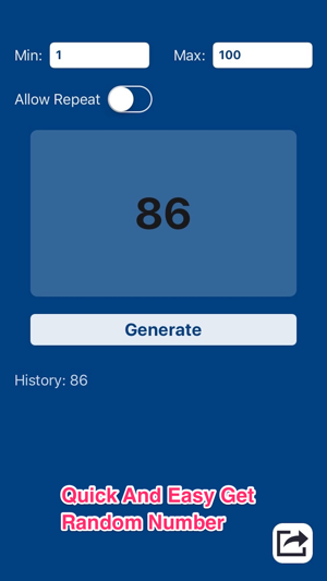 Pseudo Random Number Generator With Range - Quick Pick Numbe(圖1)-速報App