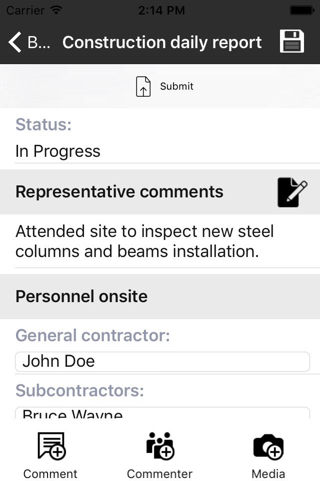 Owner-Insite Field Reports screenshot 3