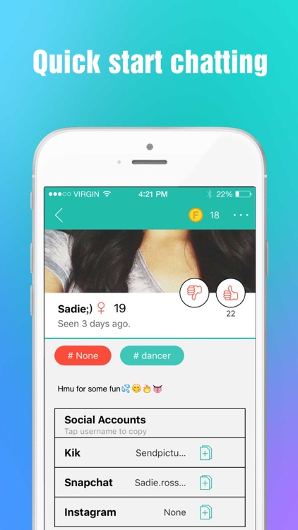 Find Friends - Add Usernames for Kik & Snapchat screenshot-3