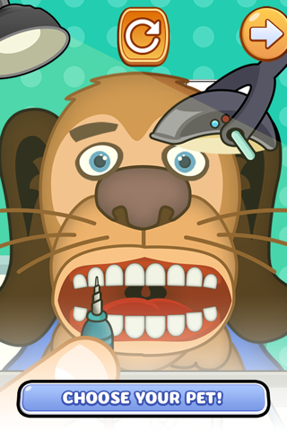 Pet Vet Celebrity Dentist Game screenshot 2