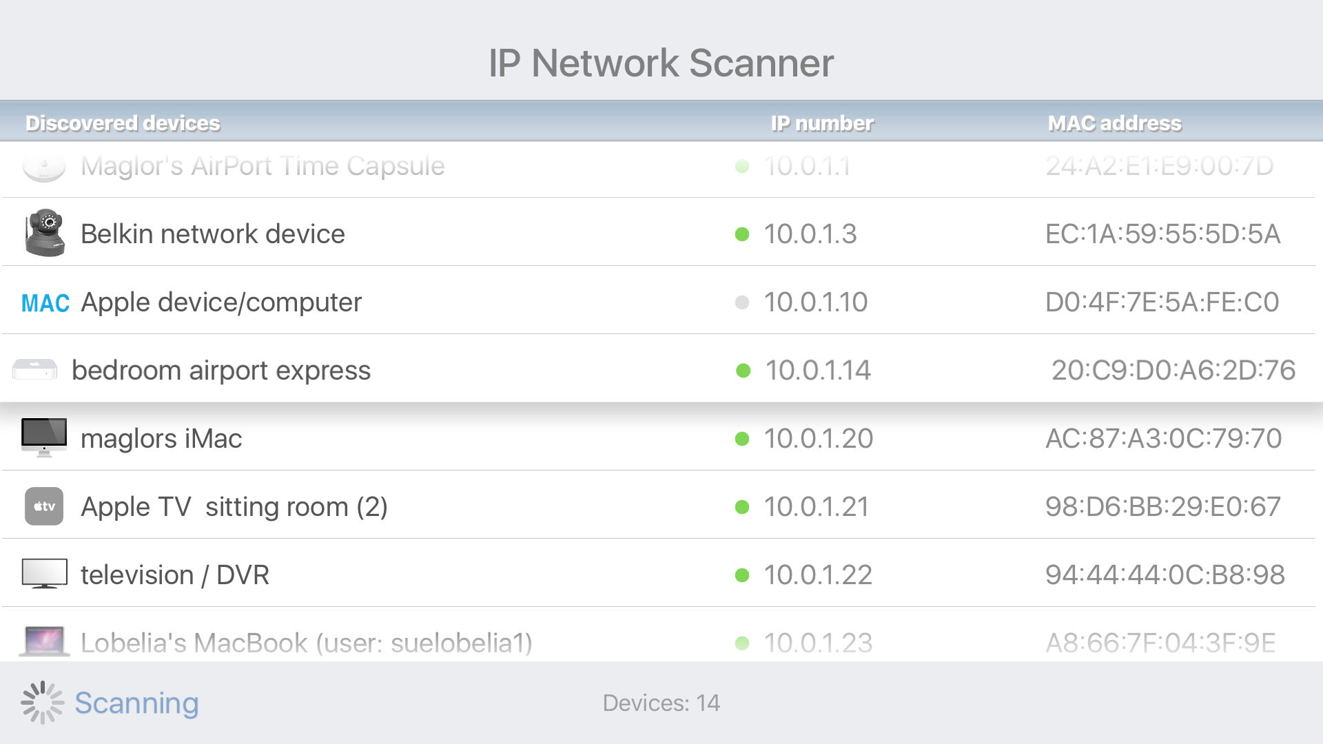 best network scanner app for iphone
