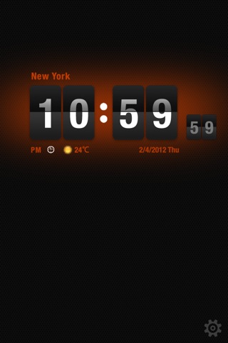 Flip Clock HD screenshot 3